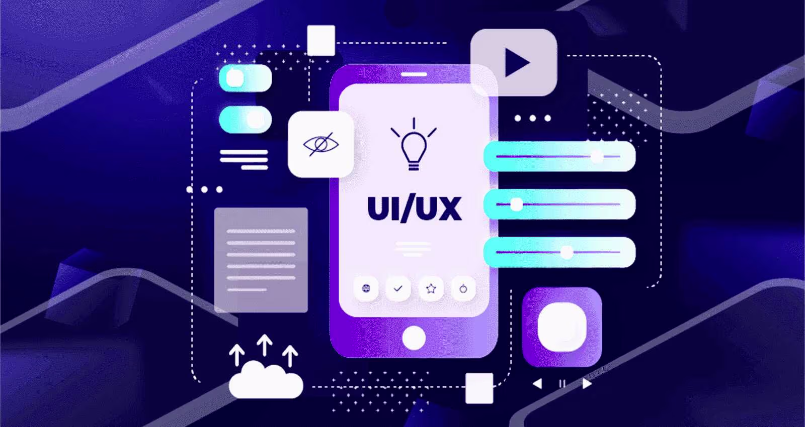 Representación visual de psicología aplicada al diseño UX/UI